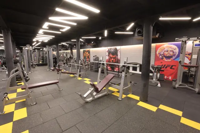 Strength zone with benches and selectorised machines - Incline Fitness, Mazgaon
